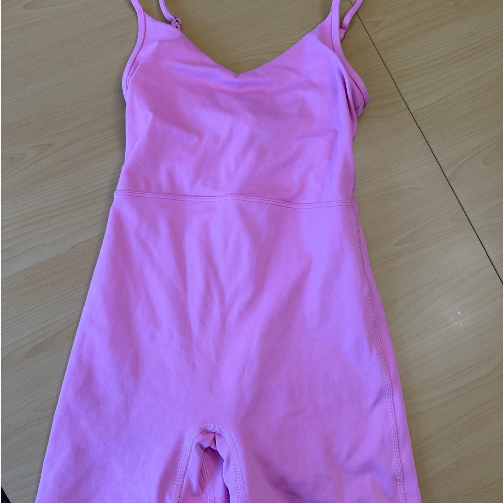 Gilly Hicks Bright Pink Sleeveless Romper